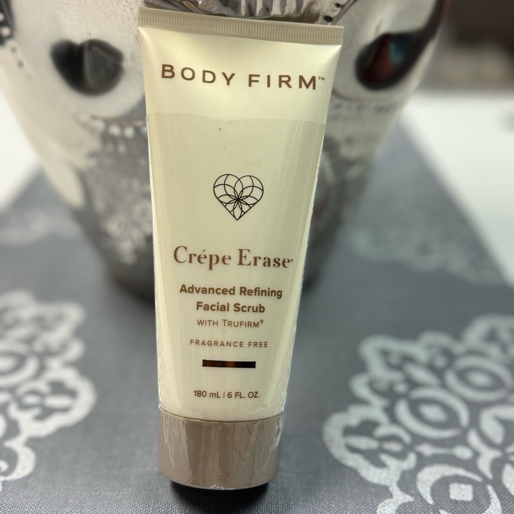 Crepe Erase Body Firm Advanced Refining Facial Scrub W/ Trufirm 6 ounces